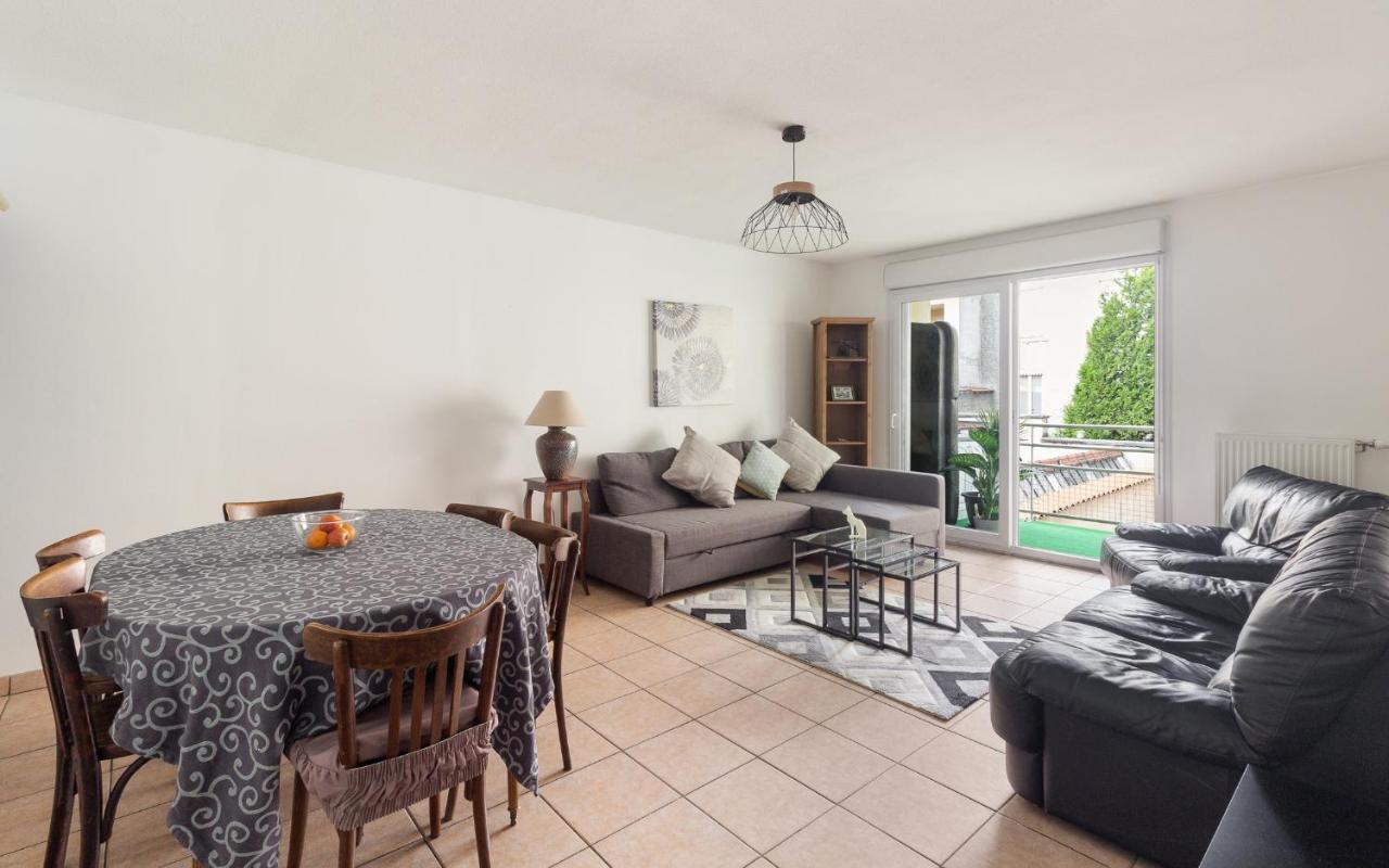 Nice Apartment With Parking Balcon Casa Lyon Вильорбан Екстериор снимка